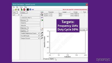 SaberRD Training Video 5: Design Optimization -- Synopsys