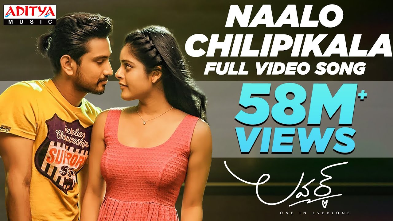 Naalo Chilipi Kala Full Video Song  Lover Video Songs  Raj Tarun Riddhi Kumar