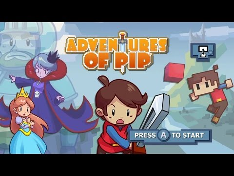 Adventures of Pip - 60 Minute Playthrough [Wii U]