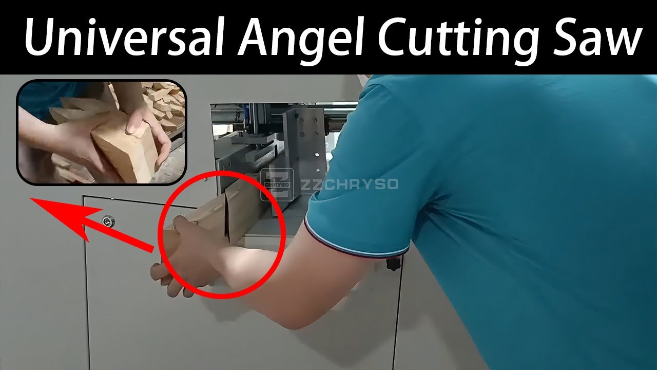 Universal Angel Cutting Saw Machine Ranging From 20° - 160°