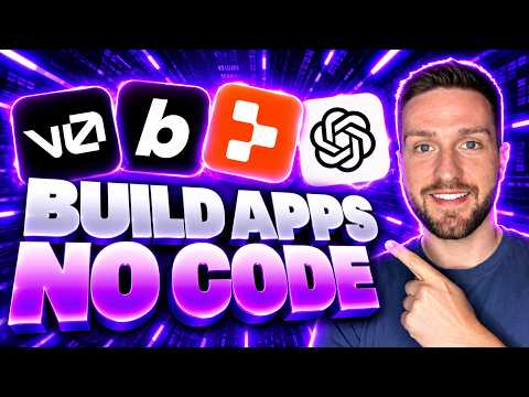I Built a Web App in 10 Mins No Code (v0, Bolt.new & Replit)