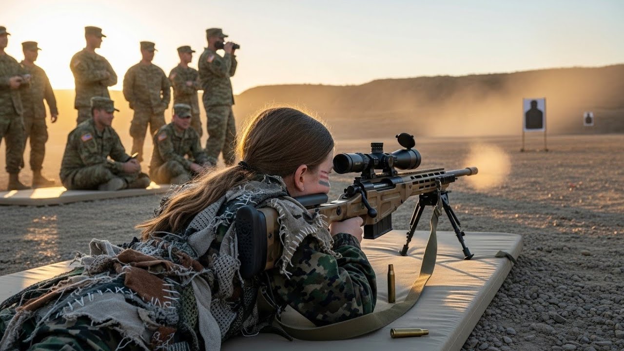 Army Sergeants Laughed at the Little Girls Camouflage Until Her Perfect Sniper Shot Stunned the Base