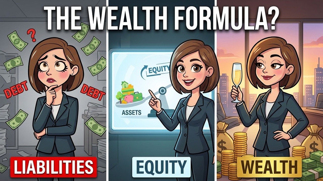 Why a Good Job Isn’t Wealth: Assets, Liabilities & Equity Explained Simply