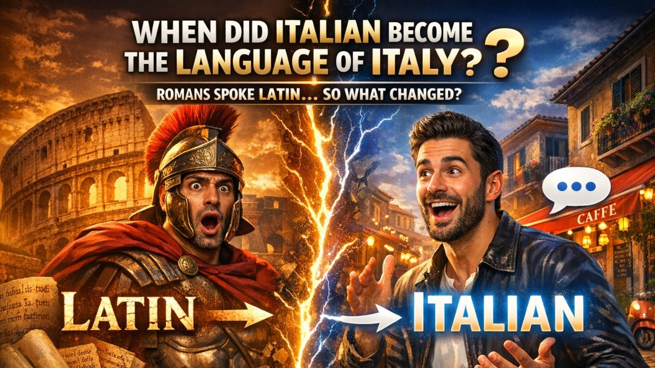 Actually Latin When Did Italian Actually Become the Language of Italy? (Ancient Romans ...