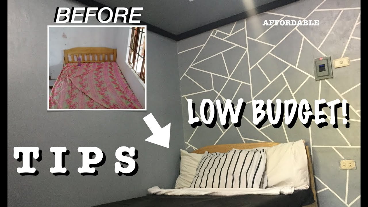 Room Makeover Low Budget 1000 PESOS Small Room part 1 YouTube