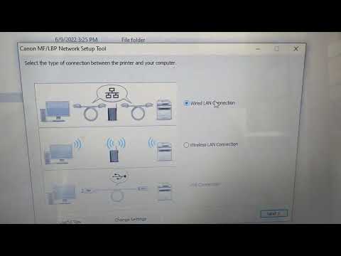 How to Installation & Configuration the Canon LBP 6230dn Printer by the Wired LAN Connection.