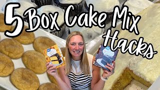 5 Amazing BOX CAKE MIX RECIPES that will Blow Your MIND! | DoctoredUp Box Cake Mix Recipes