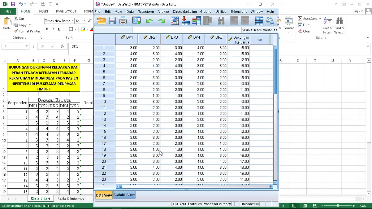 Tutorial Uji Validitas dan Reliabilitas dengan SPSS - YouTube