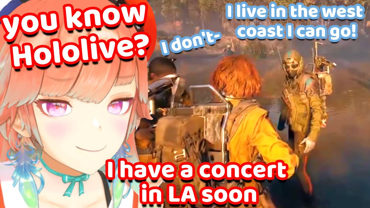 Kiara Met a Random Player in Arc Raiders and Turn Him into a Hololive fan