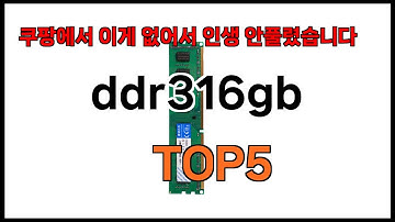 [ddr316gb 추천]ㅣ쿠팡에서 ddr316gb 모르면 쇼핑못하는 BEST5 알려드립니다