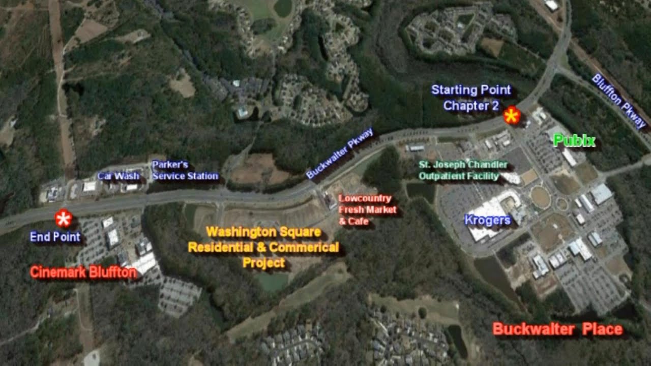 The Changing Face of Bluffton. From Route 170/Bluffton PKway to the