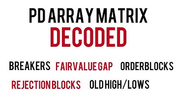 PD Array Matrix Decoded
