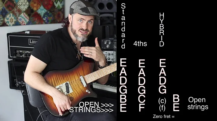 NEW HYBRID GUITAR TUNING . Alex Hutchings