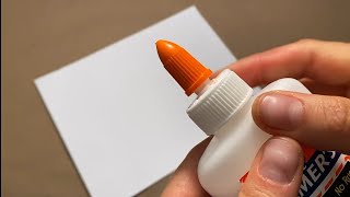 How To Open And Close School Glue