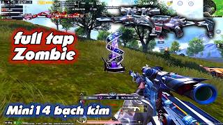 PUBG Mobile - Trải Nghiệm Mini14 Bạch Kim Vào Ngày Zombie Và Cái Kết Tê Tay