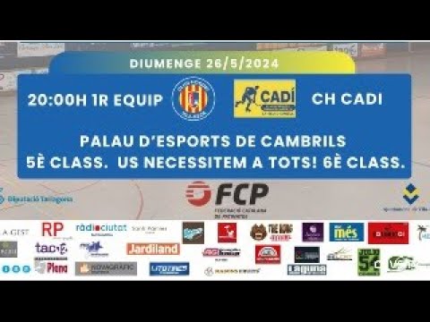 CH VILA-SECA - CH CADI // PRIMERA CATALANA // JORNADA 33
