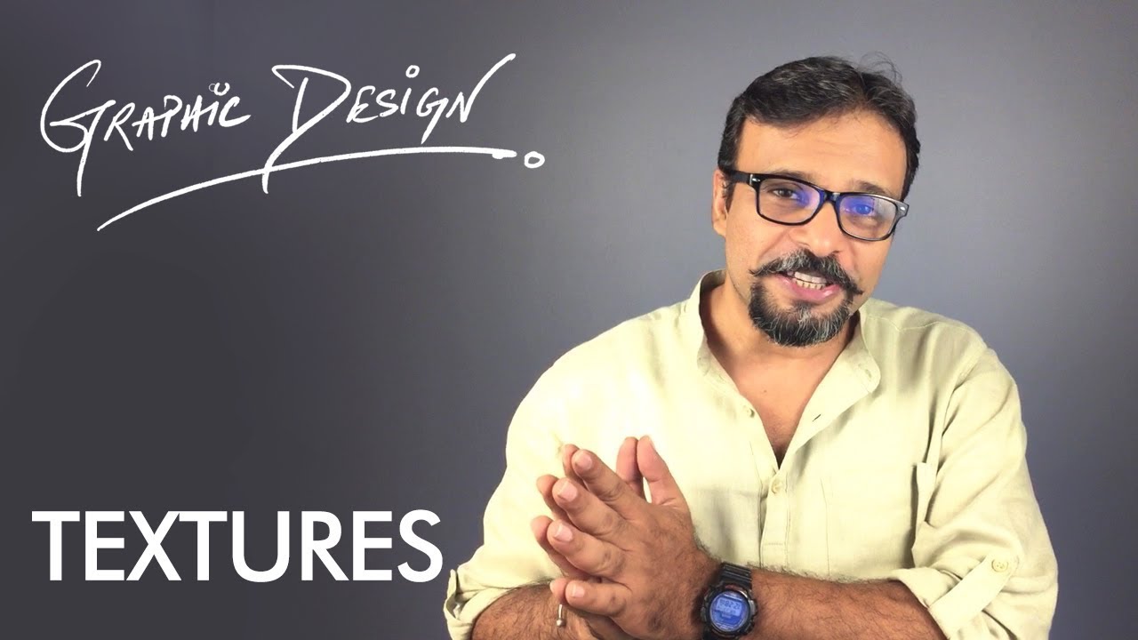 Visual Element TEXTURES - Graphic Design Theory Class 4 Urdu / Hindi