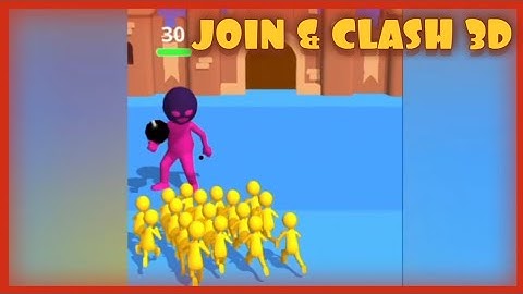 MAX LEVEL 🤼‍♂️ JOIN CLASH 3D gameplay walkthrough ( Android IOS) All Levels