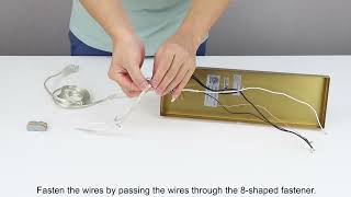 How to Install a Plug-in Wall Sconce (TY-T3228BU-J-C-2)