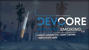 [ESX/QB/QBX] [DEVCORE] Realistic Smoking 3.0