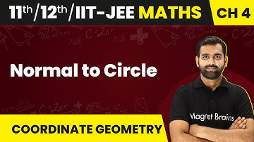 Normal to Circle - Circle | Maths | Class 11/12/IIT-JEE | 2024-25
