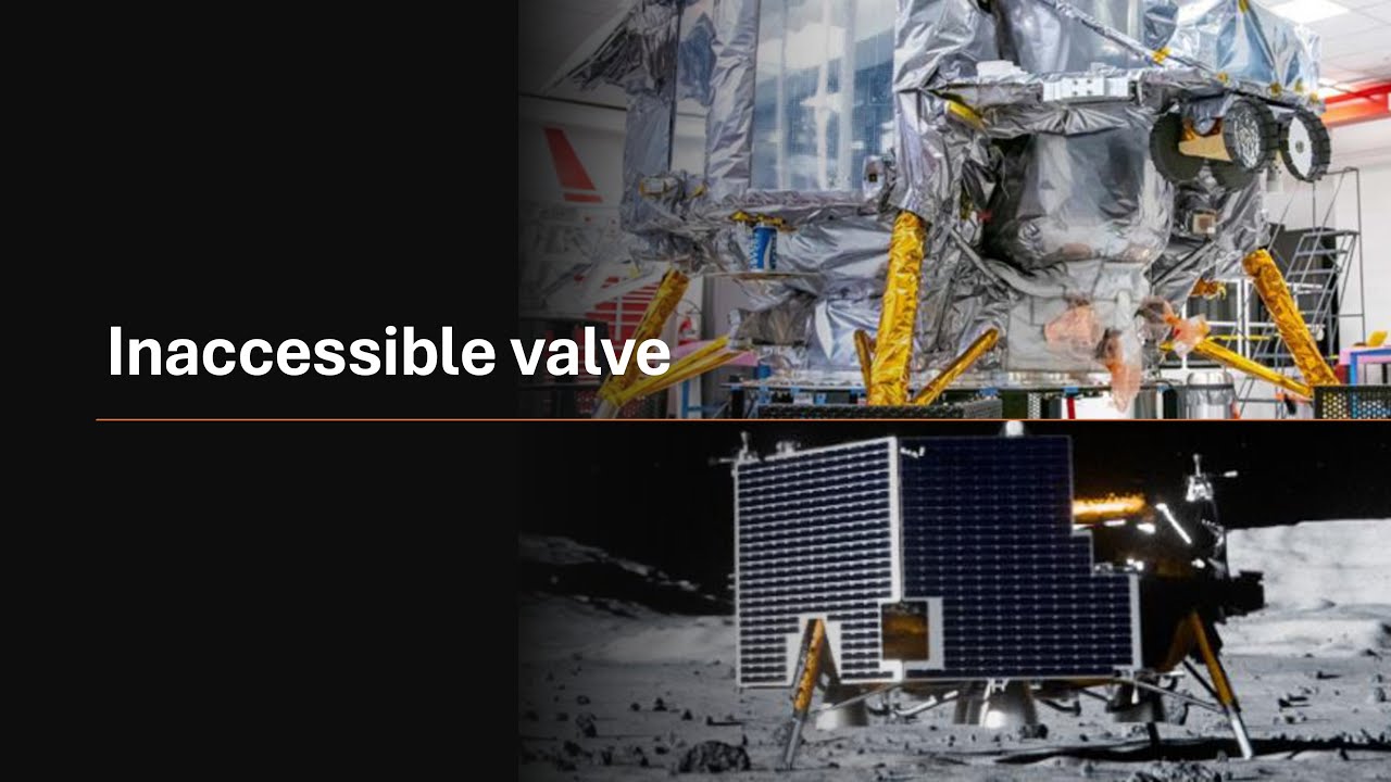 Peregrine Lunar Lander Failure in 60 seconds.