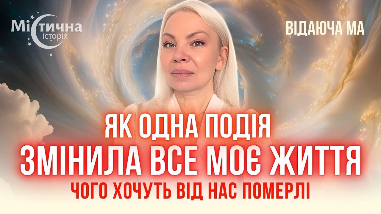 Як одна подія змінила все моє життя! Чого хочуть від нас померлі. Відаюча Ма Ірина