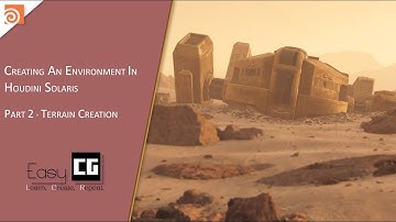 Part 2 – Terrain Creation | Lost on Mars | Creating an Environment in Houdini Solaris (USD Workflow)