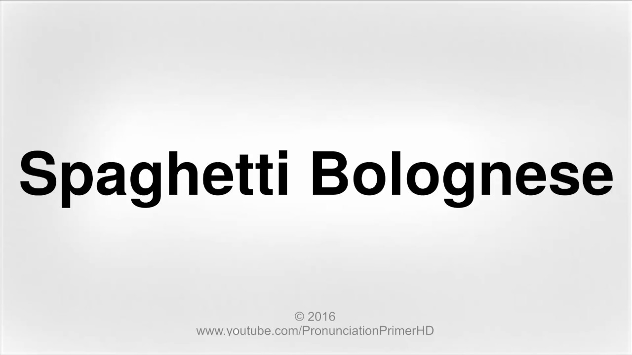 Bolognese pronunciation