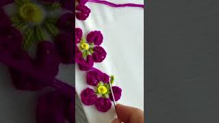 Super easy hand embroidery designs #shorts