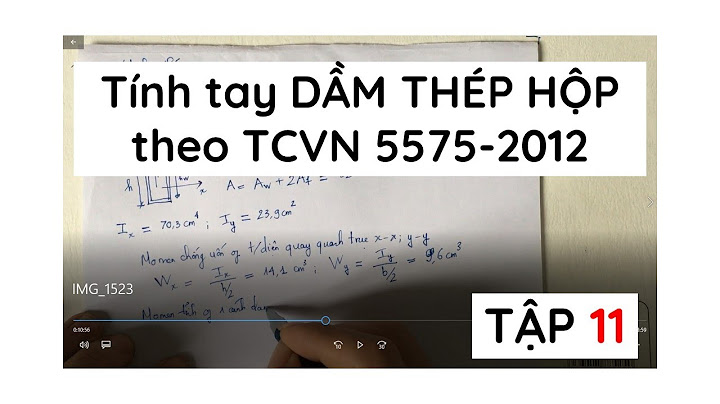 Hướng dẫn tính toán vì kèo thép