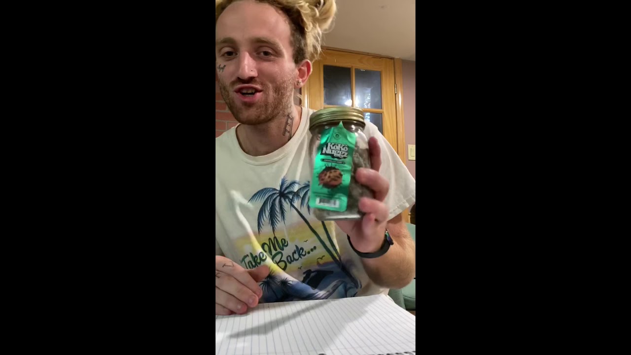 Allogenie Smoking kokonuggz in a high hemp wrap !