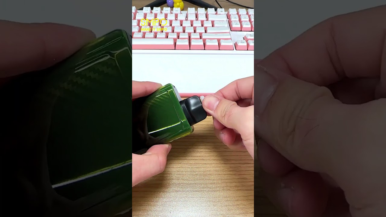 Unwrapping Relaxation: ASMR Unboxing of SMPO DL01 Sub-Ohm Disposable | 