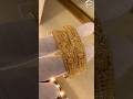 Latest 22ct Bridal Gold Designer Screw Gold Bangles pair 💝#trending #gold #goldbangles #viralvideo