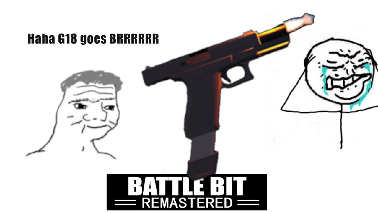 Glock 18 Goes BRRRR - BattleBit Remastered