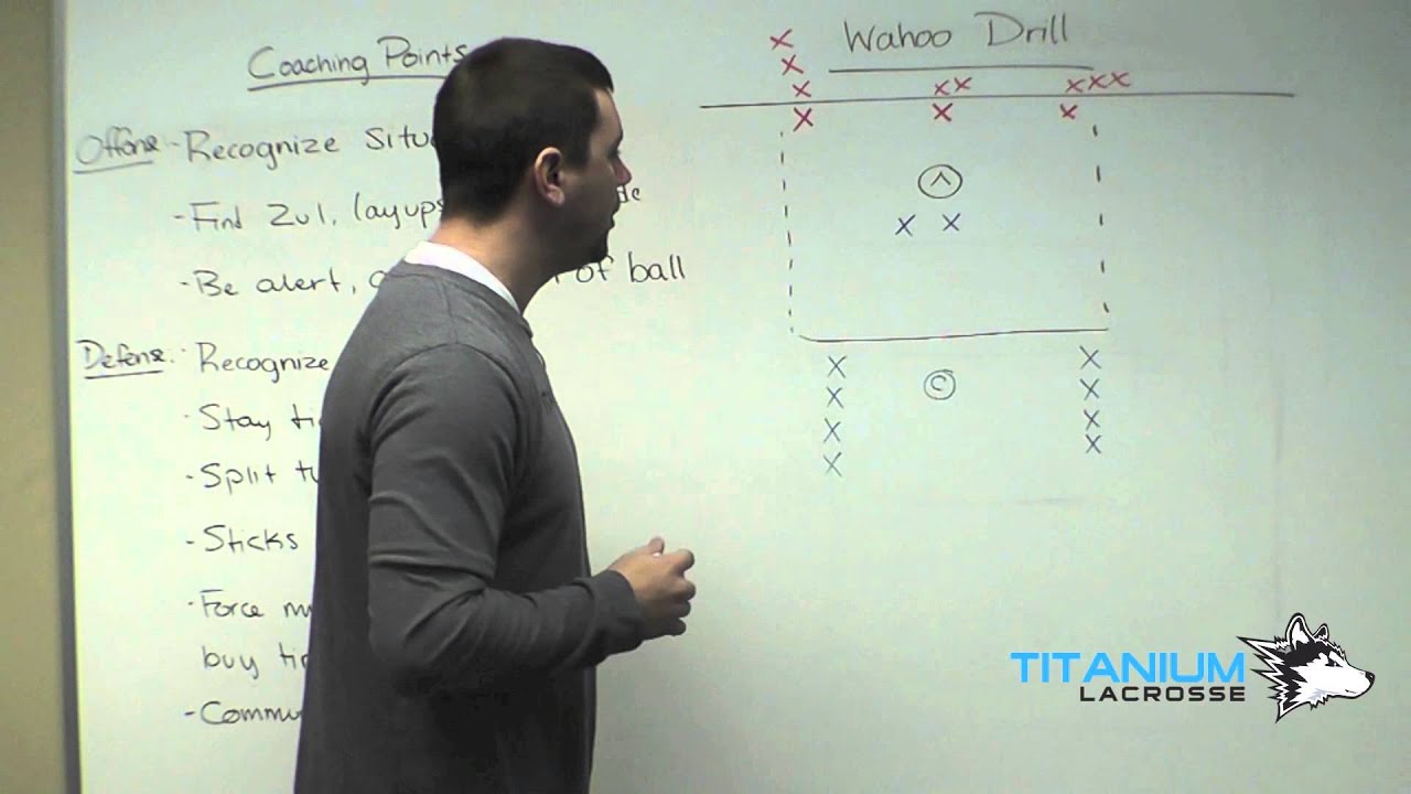 Titanium Lacrosse Wahoo Drill YouTube