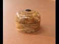 Completing a Rough-Turned Lidded Box:  (1)    Woodturning with Sam angelo