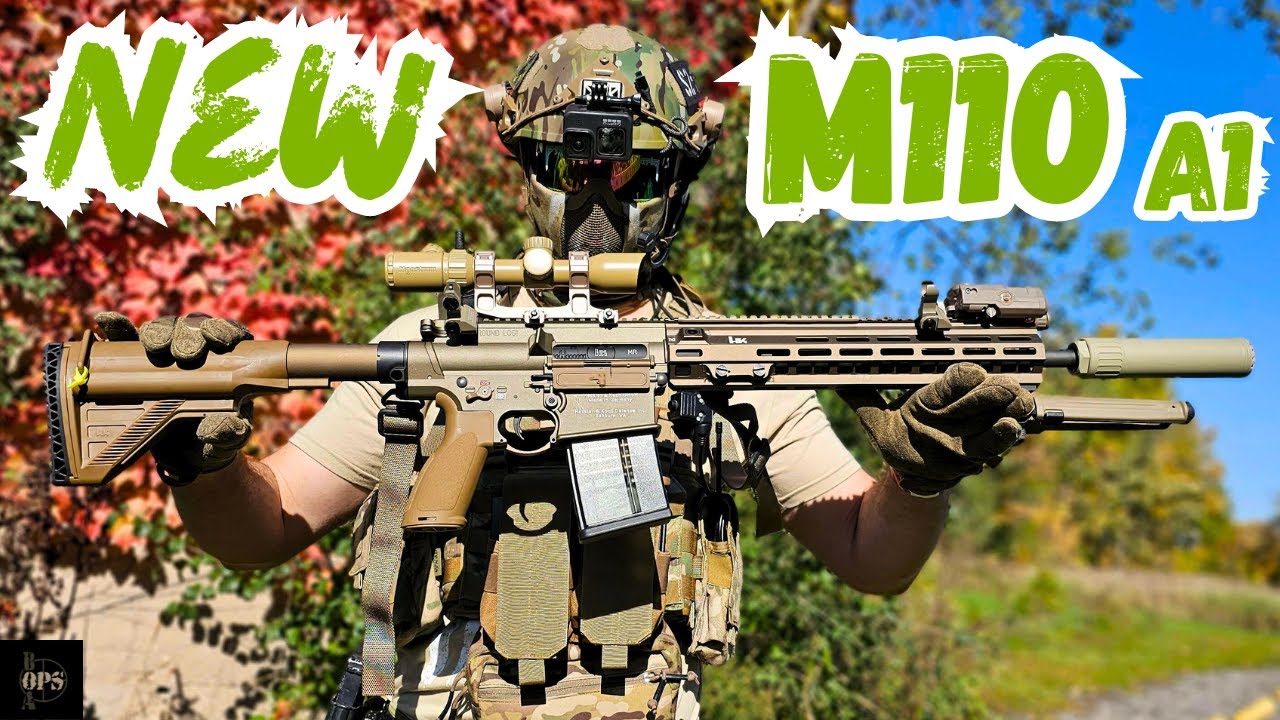 Overseas Imported HK M110A1 | Black Ops Airsoft Bristol, WI