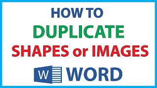 Microsoft Word: How To Duplicate Shapes Or Images In Word | 365 | screenshot 3