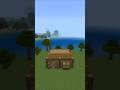 Easy Survival Base Idea | In Minecraft Tutorial Timelapse #minecraft #shorts #asmr