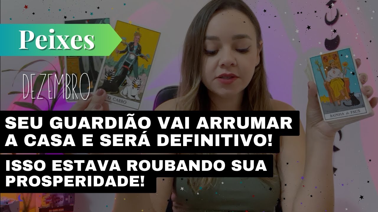 PEIXES✨SEU GUARDIÃO VAI ARRUMAR A CASA E SERÁ DEFINITIVO🔥ISSO ESTAVA ROUBANDO SUA PROSPERIDADE!