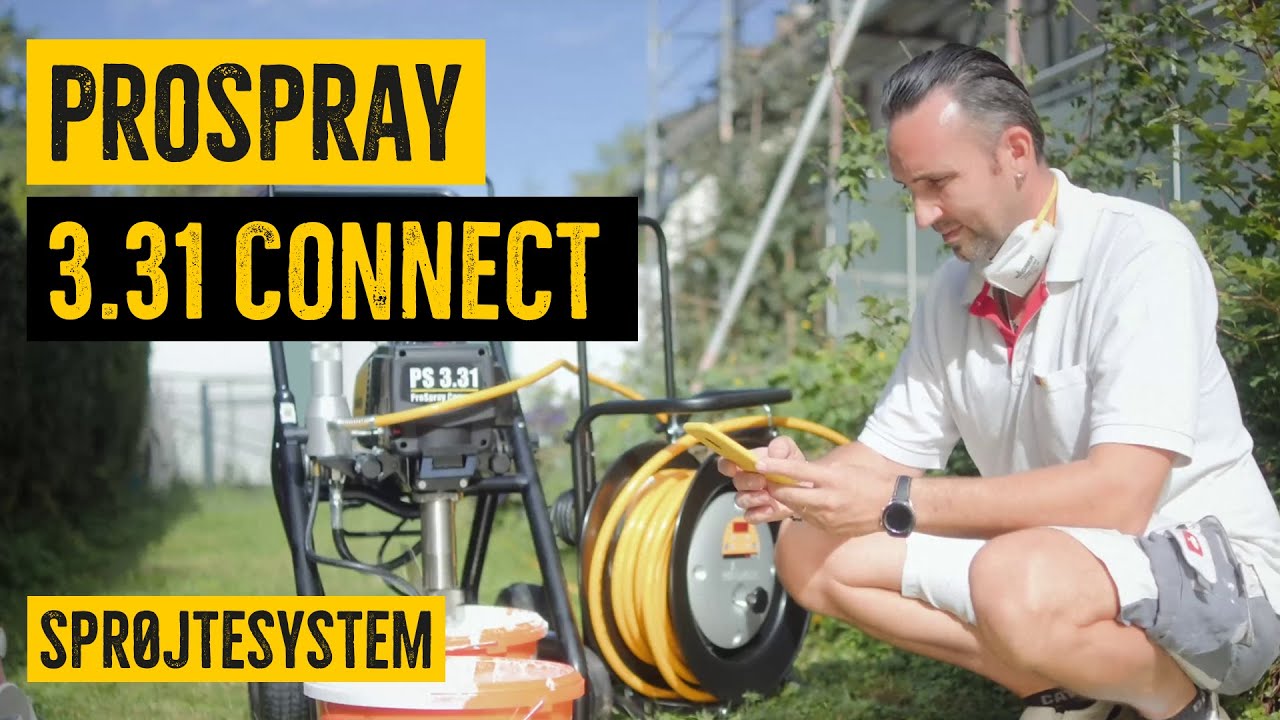 ProSpray 3.31 Connect - Moderne Airless-teknologi til professionelle 🛠️ | WAGNER