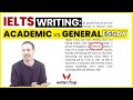 IELTS Writing: Academic vs. General Essay