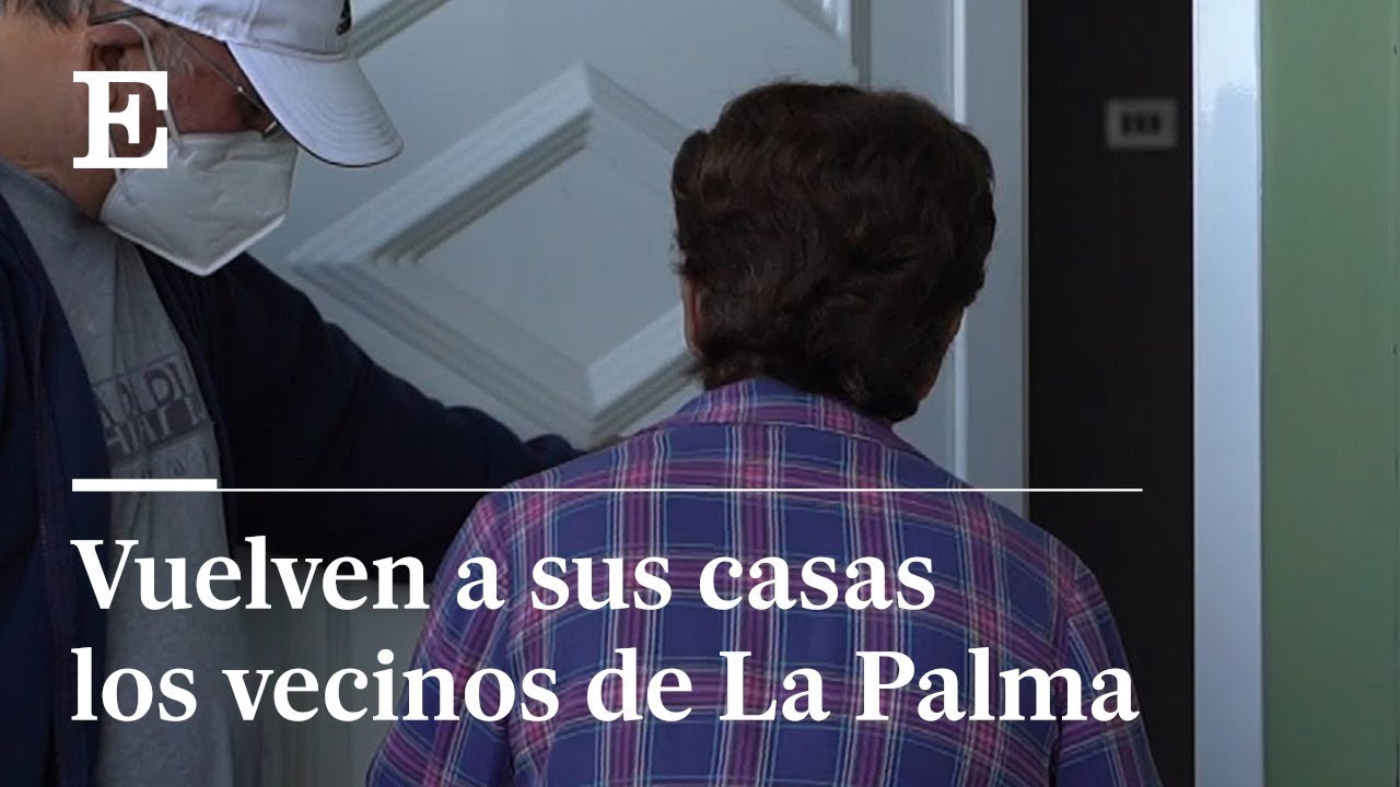 Los vecinos VUELVEN a la zona de exclusión de LA PALMA | EL PAÍS