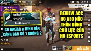 Free Fire | Review Acc HQ Neo Não Thần Đồng Có Hình Nền Cánh Bạc Độc Nhất Vô Nhị | Rikaki Gaming