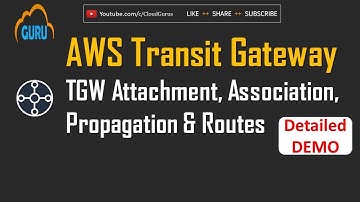 AWS Transit Gateway Tutorial - TGW Attachment and Peering