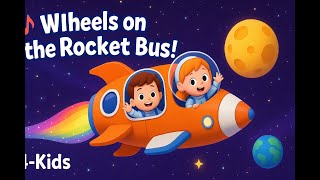Wheels On The Rocket Bus Fun Space Song For Kids