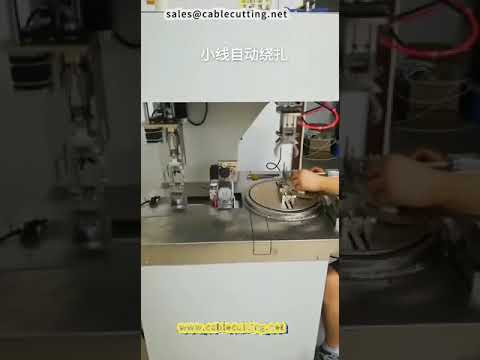Automatic Cable and Wire Winding and Binding Machine