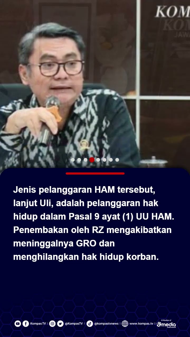 Komnas HAM: Penembakan Siswa SMK di Semarang Penuhi Unsur Pelanggaran HAM #siswasmk #pelanggaranham