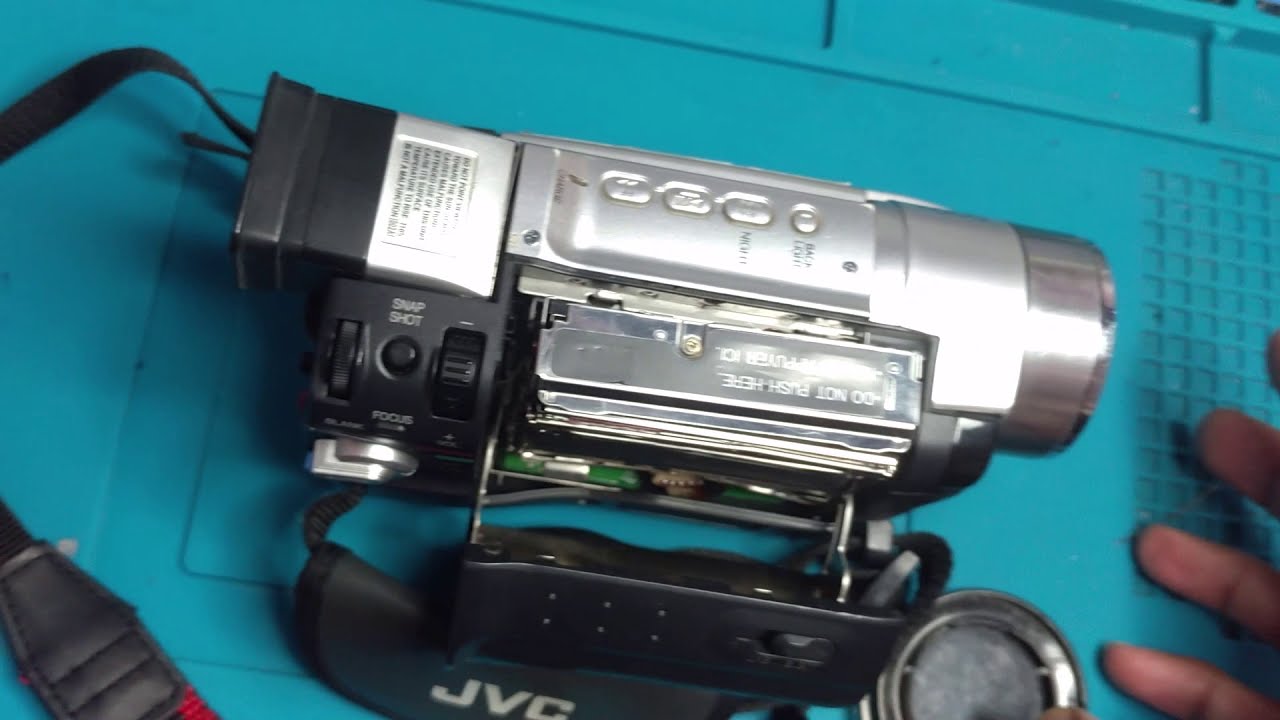 JVC camera cassette stuck easy remove YouTube